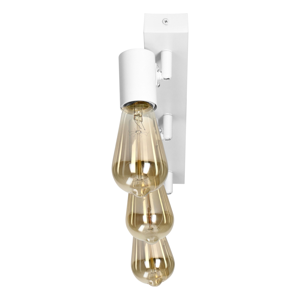 RIO SP 3, wall and ceiling light, E27 max. 3x60W, IP20, white